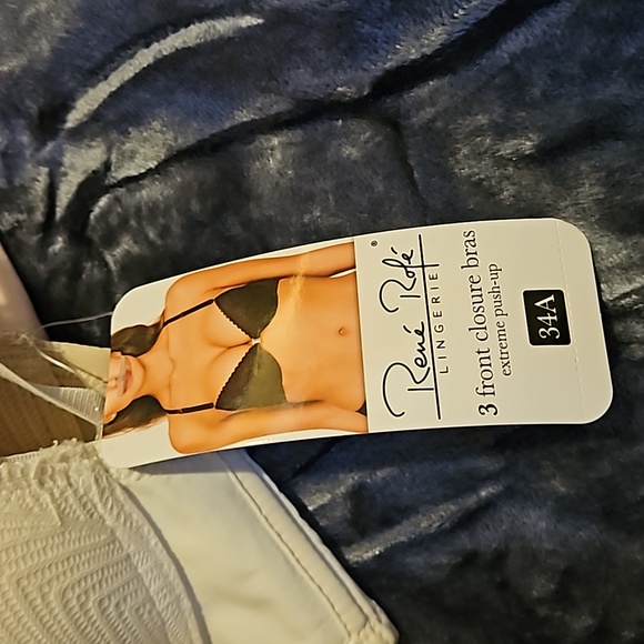 Rene Rofe - extreme push up front closure bra 34A - Picture 4 of 7